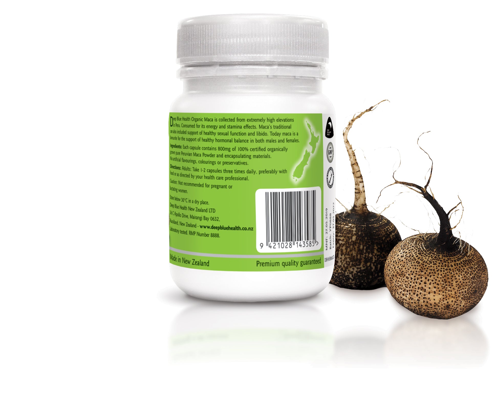 Organic Black Maca