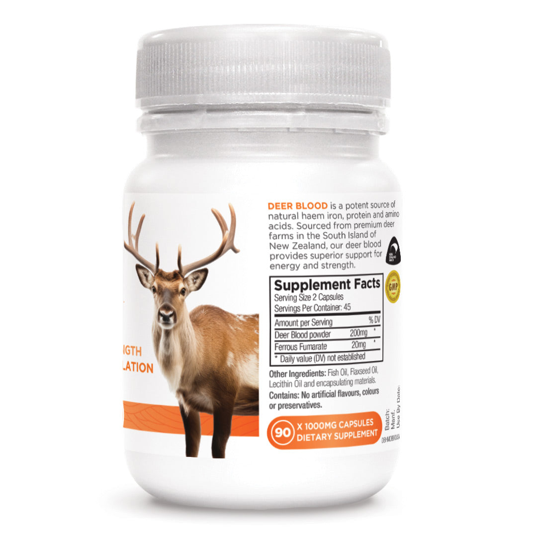 Deer Blood - Deep Blue Health