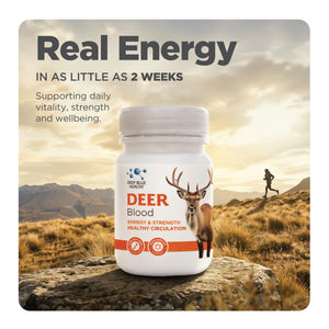 Deer Blood — real energy, vitality and strength in as little as 2 weeks