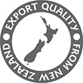 Export Quality From New Zealand certification badge for Deep Blue Health supplements