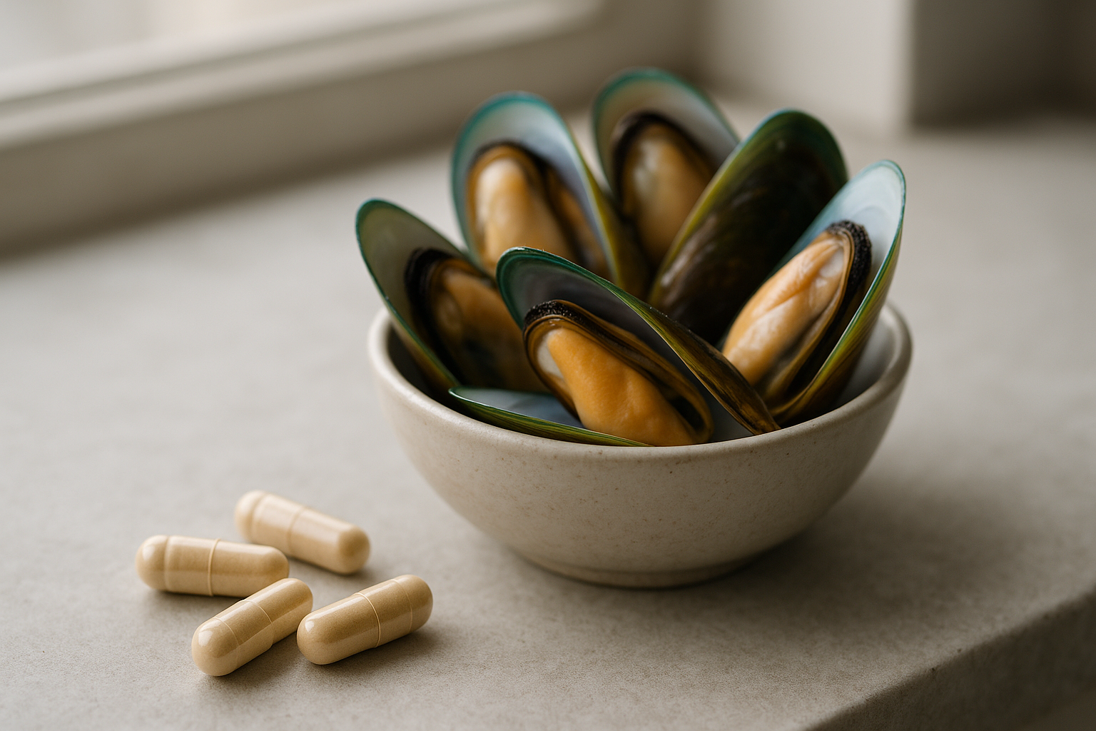 <p>Green Lipped Mussel vs Fish Oil for Joint Health</p>
