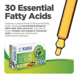 KUKU 12,500 gallery tile 11 — 30 essential fatty acids