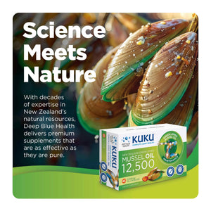 KUKU 12,500 gallery tile 16 — Science meets nature with a green lipped mussel