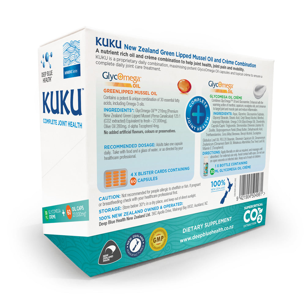 KUKU Oil & Crème Combination - Joint Health Kit